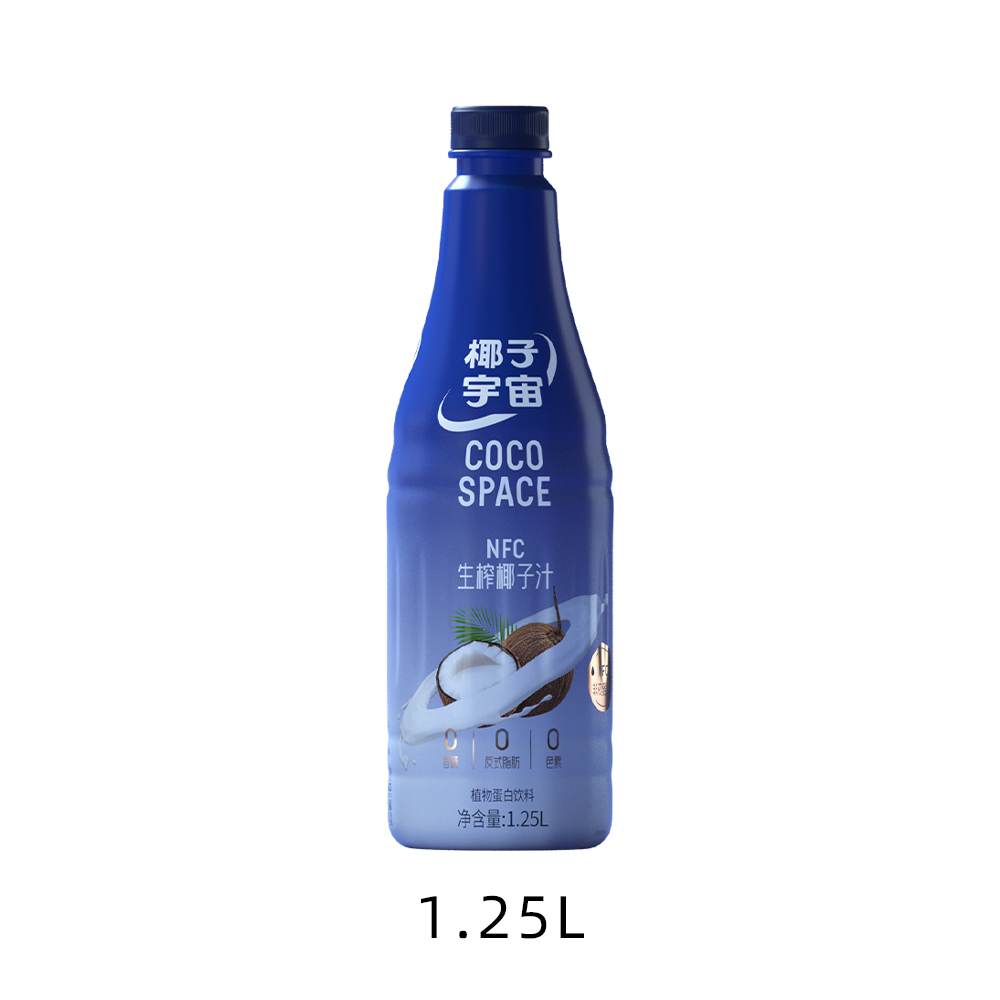 椰子宇宙 生榨椰子汁 1.25L