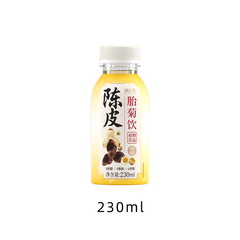 润自在陈皮胎菊水230ml